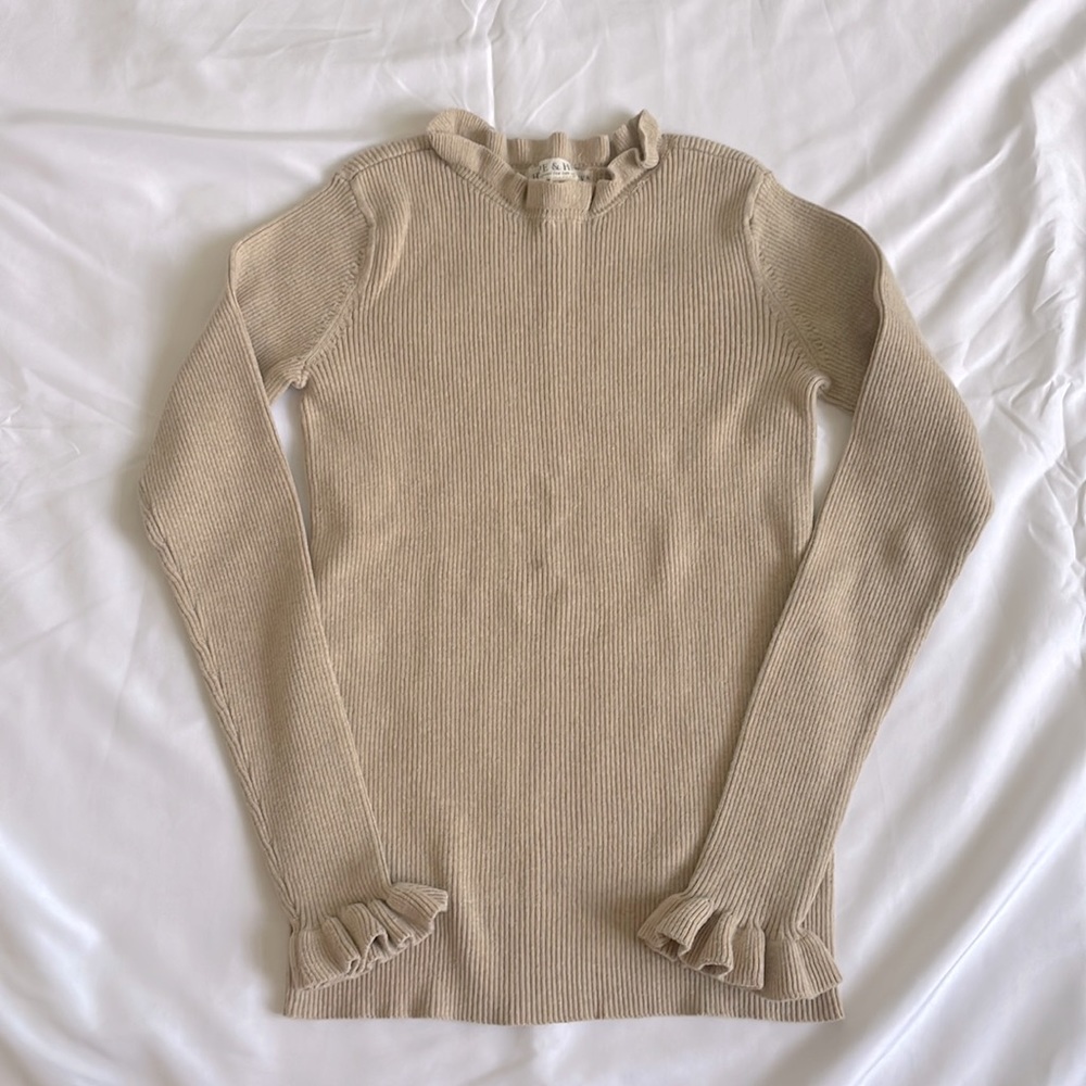 This sweater is warm and fitted!